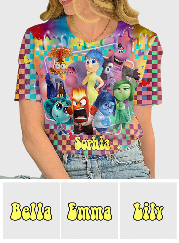 Today I Feel - Personalized Mouse All Over Shirt