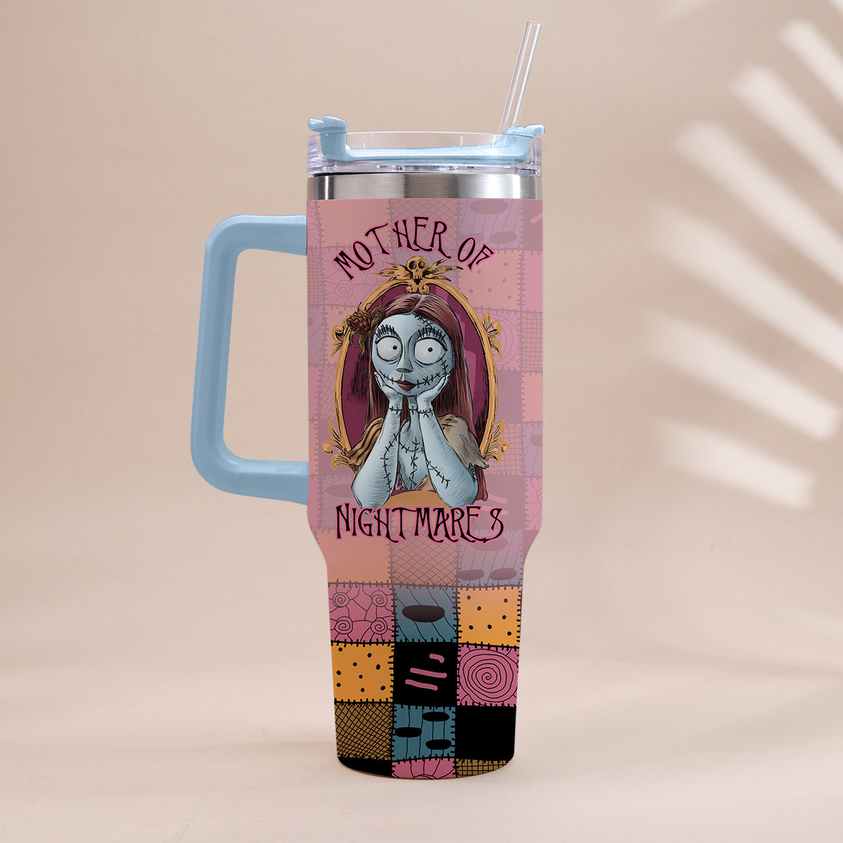 Mother Of Nightmares - Personalized Nightmare Tumbler With Handle