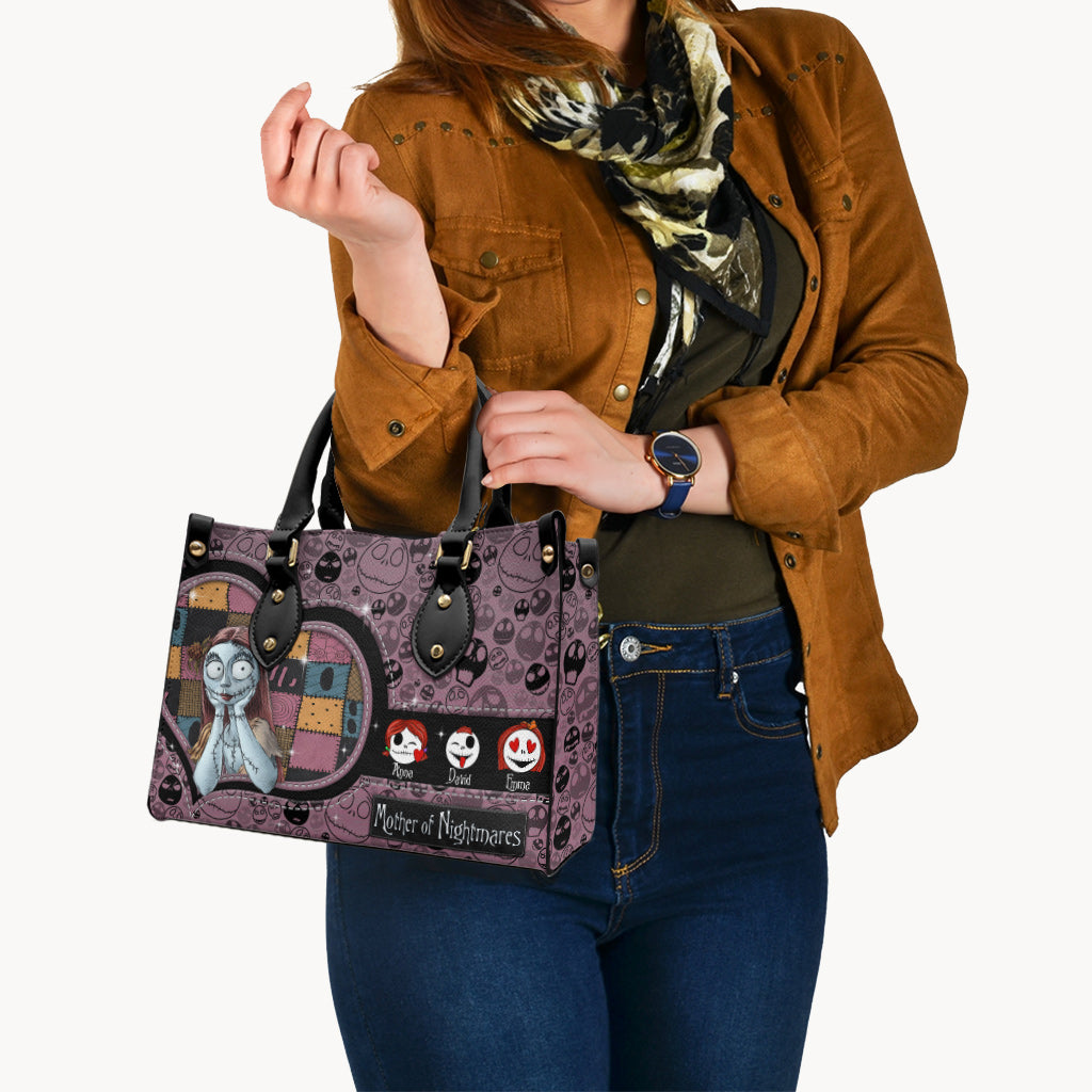 Mother Of Nightmares - Personalized Nightmare Leather Handbag