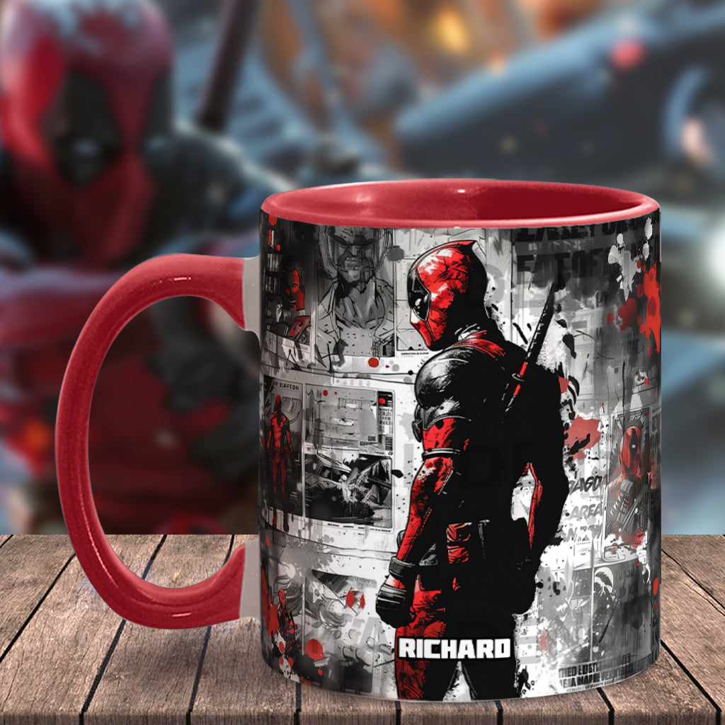 Anti-Hero - Personalized The Psychopath Accent Mug