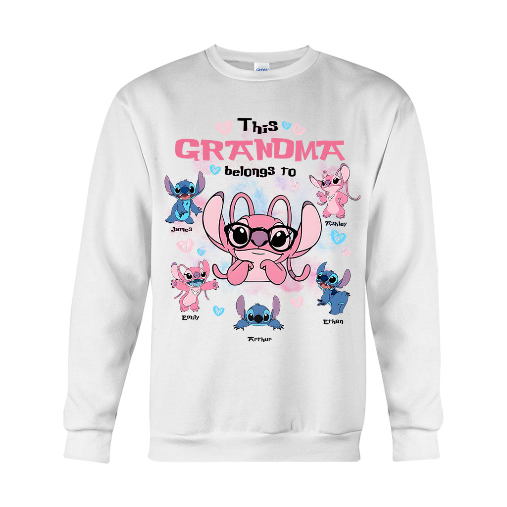 This Grandma Belongs To Custom Any Title - Personalized Mouse T-shirt And Hoodie