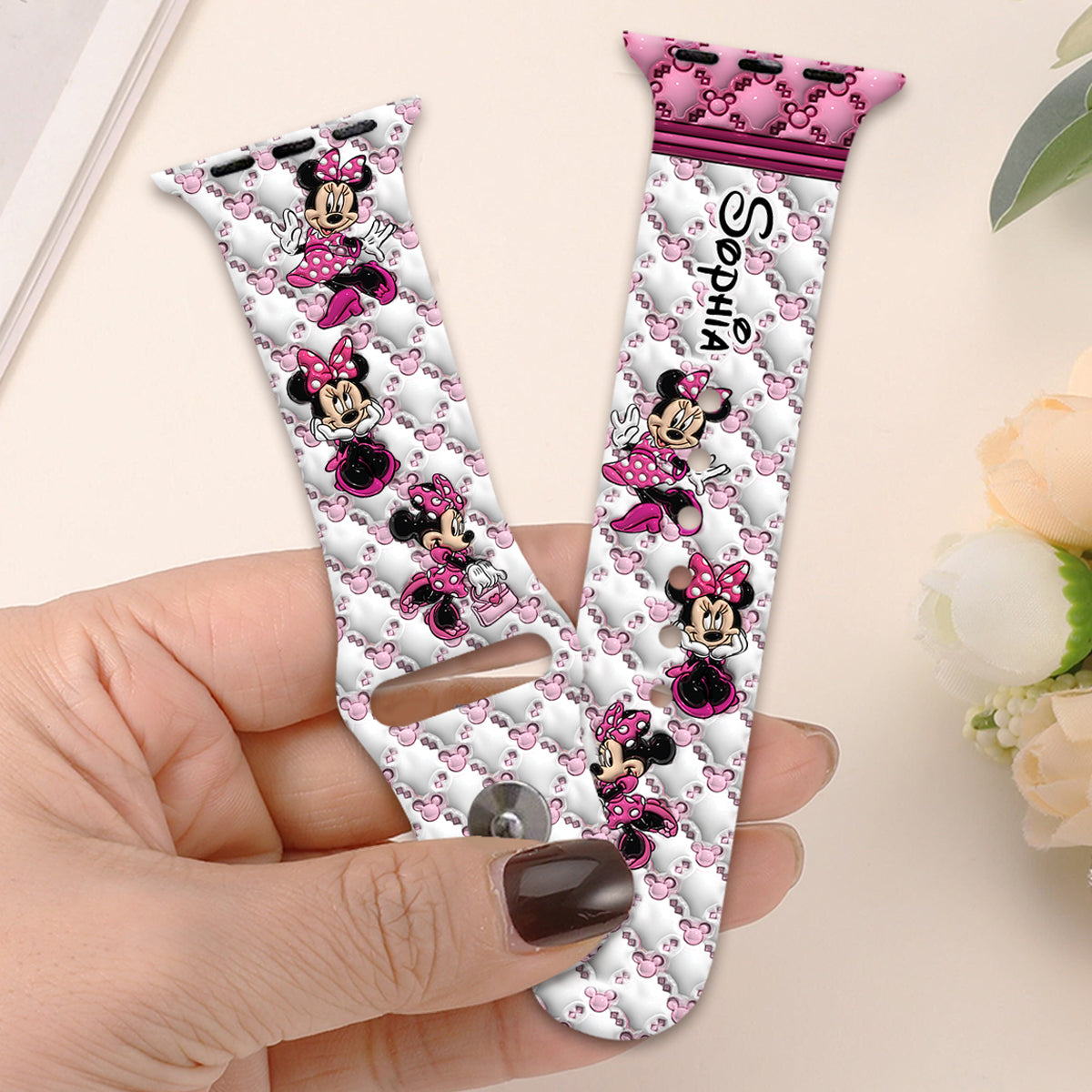 Cute Mouse Ears - Personalized Mouse Apple Watch Band