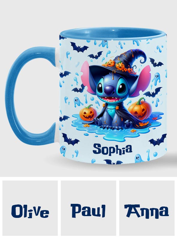 Happy Halloween - Personalized Ohana Accent Mug