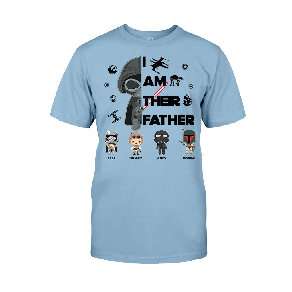 I Am Their Father - Personalized The Force T-shirt And Hoodie