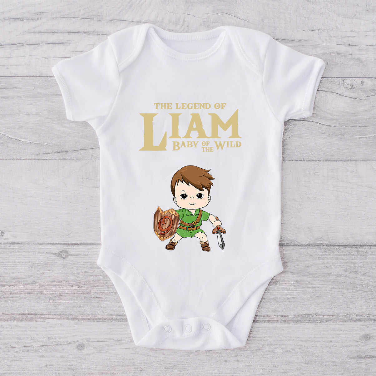 Dad The Legend Of Dad Any Title - Personalized The Adventurer T-shirt And Baby Onesie