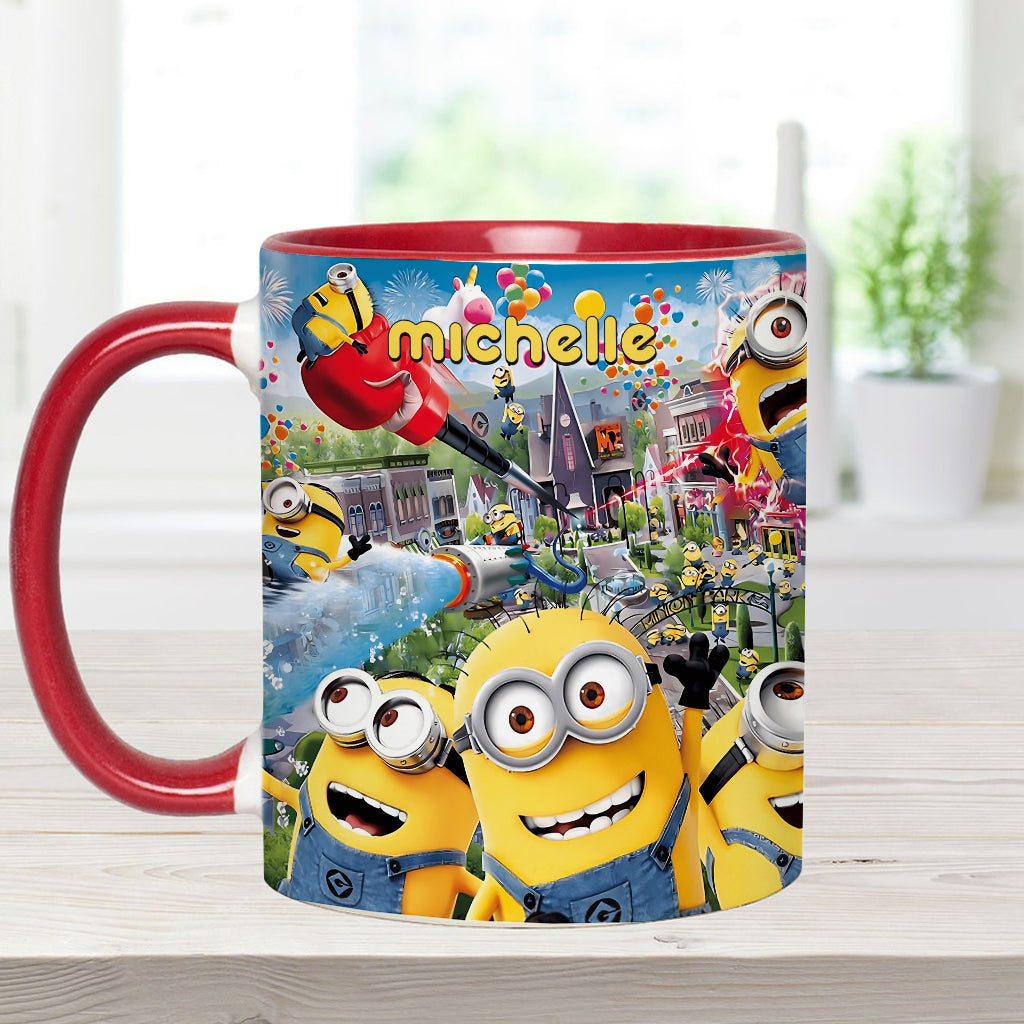 Having Fun - Personalized Accent Mug