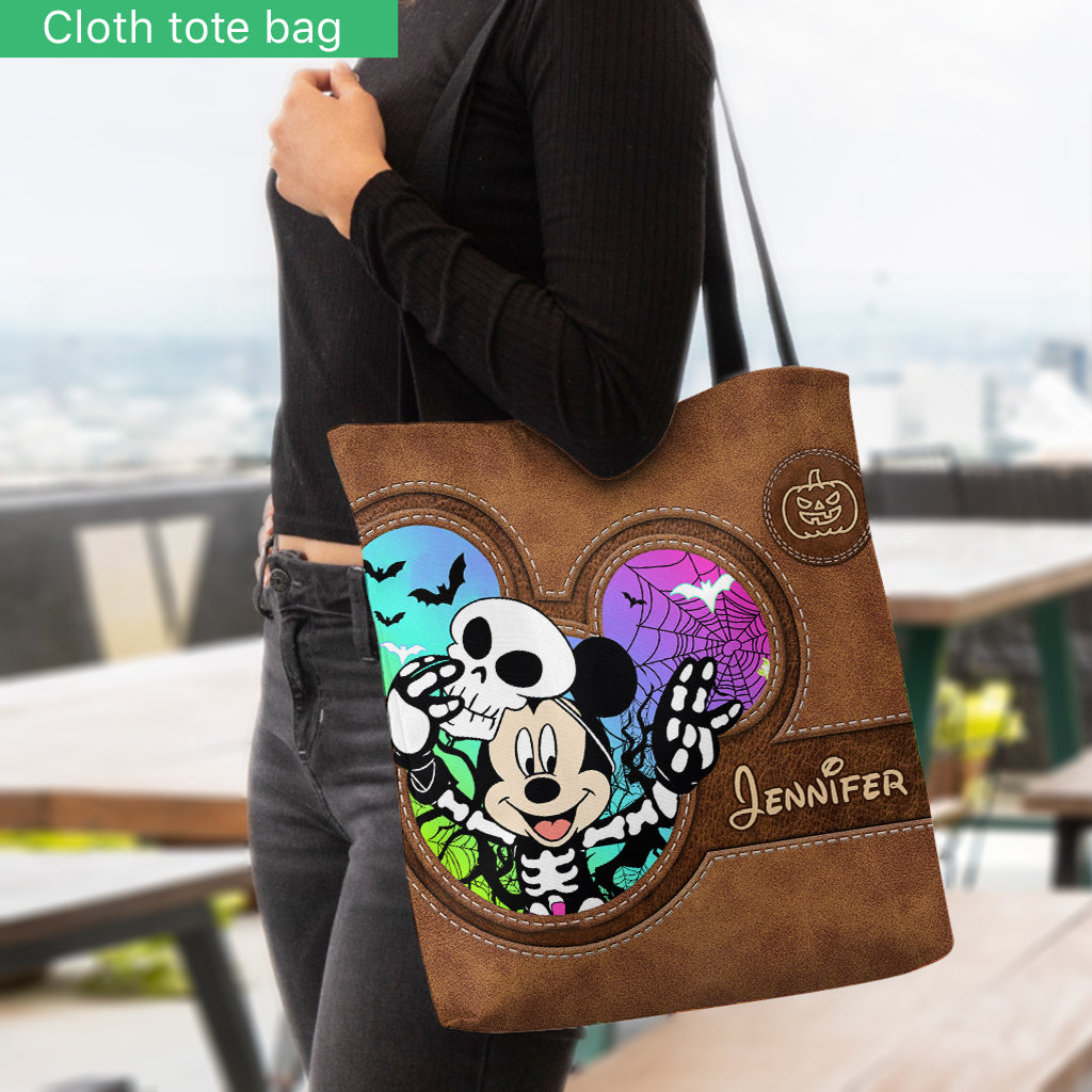 Happy Halloween - Personalized Mouse Tote Bag
