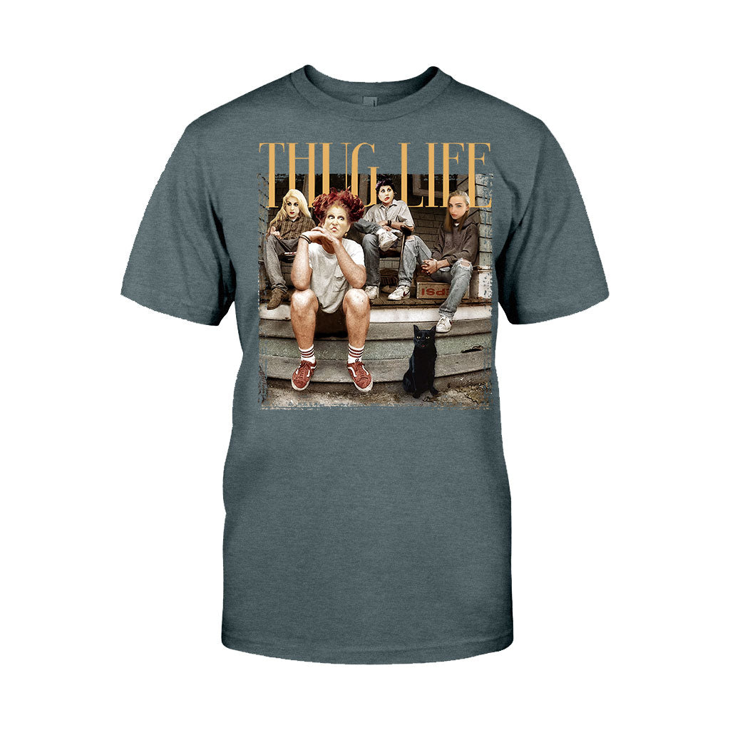 Thug Life Bad Witches - Personalized Three Witches T-shirt And Hoodie
