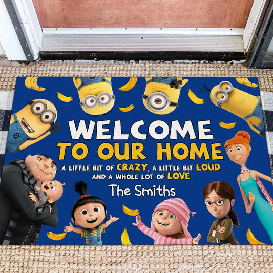 Welcome To Our Home - Personalized Doormat