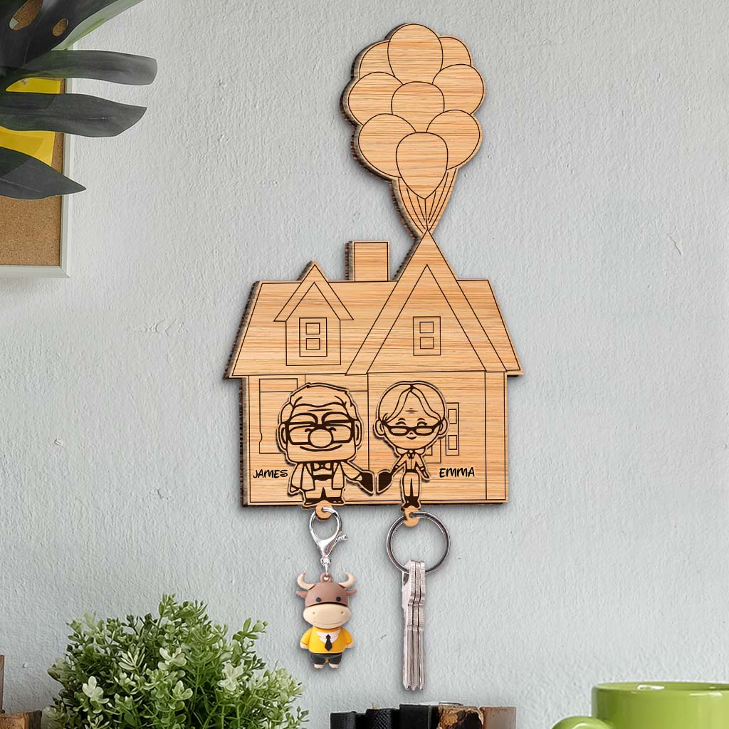 You And Me We Got This - Personalized Mouse Key Holder