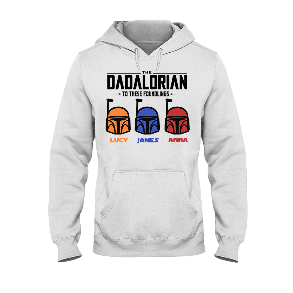 The Dadalorian Mamalorian To These Foundlings - Personalized The Force T-shirt And Hoodie