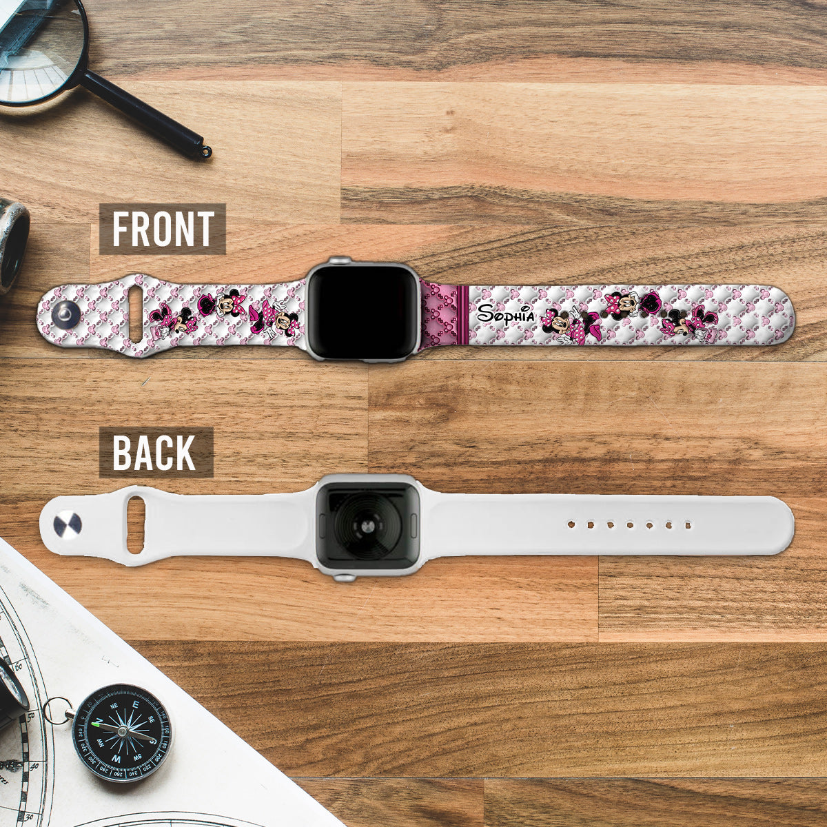 Cute Mouse Ears - Personalized Mouse Apple Watch Band