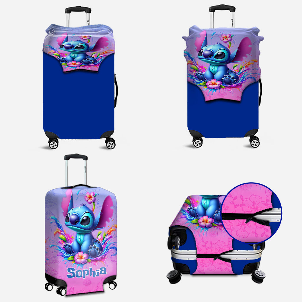 Ohana Means Family - Personalized Ohana Luggage Cover
