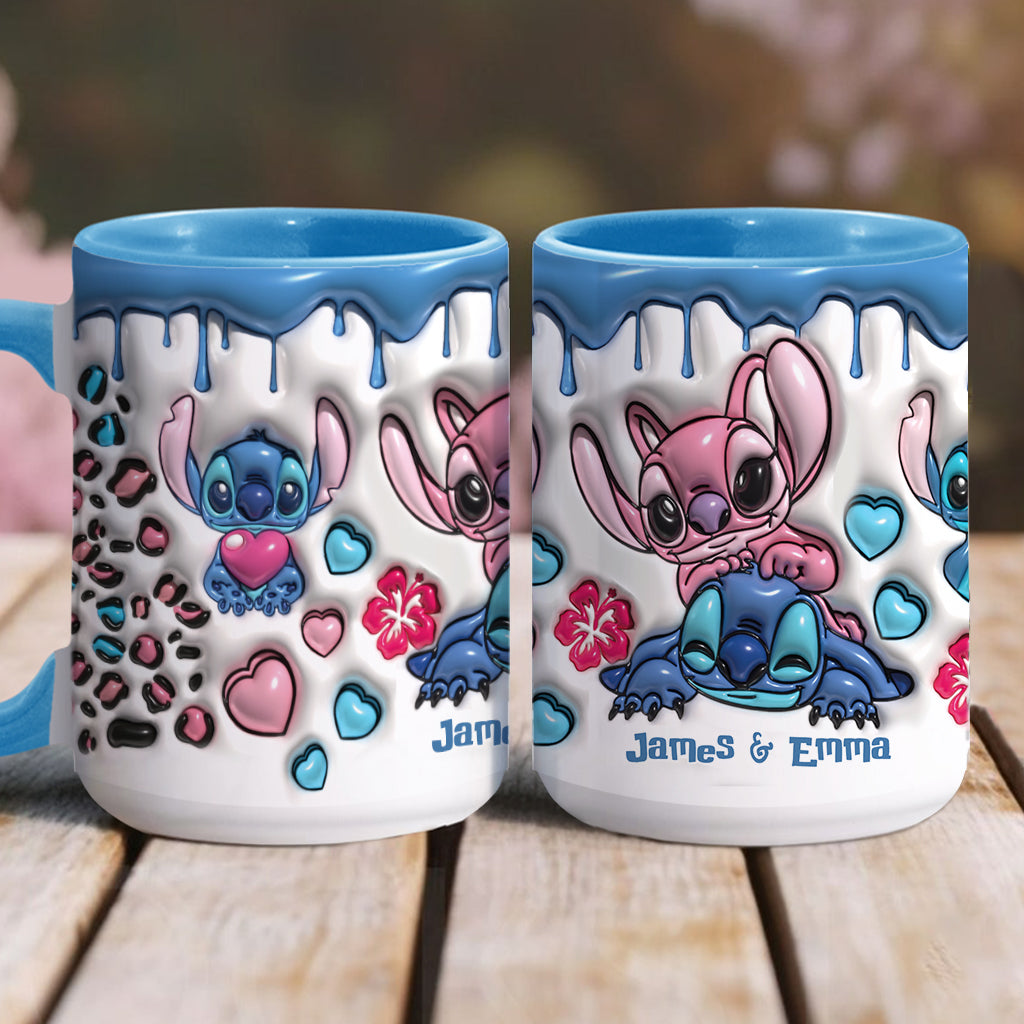 Ohana Love - Personalized Ohana Accent Mug