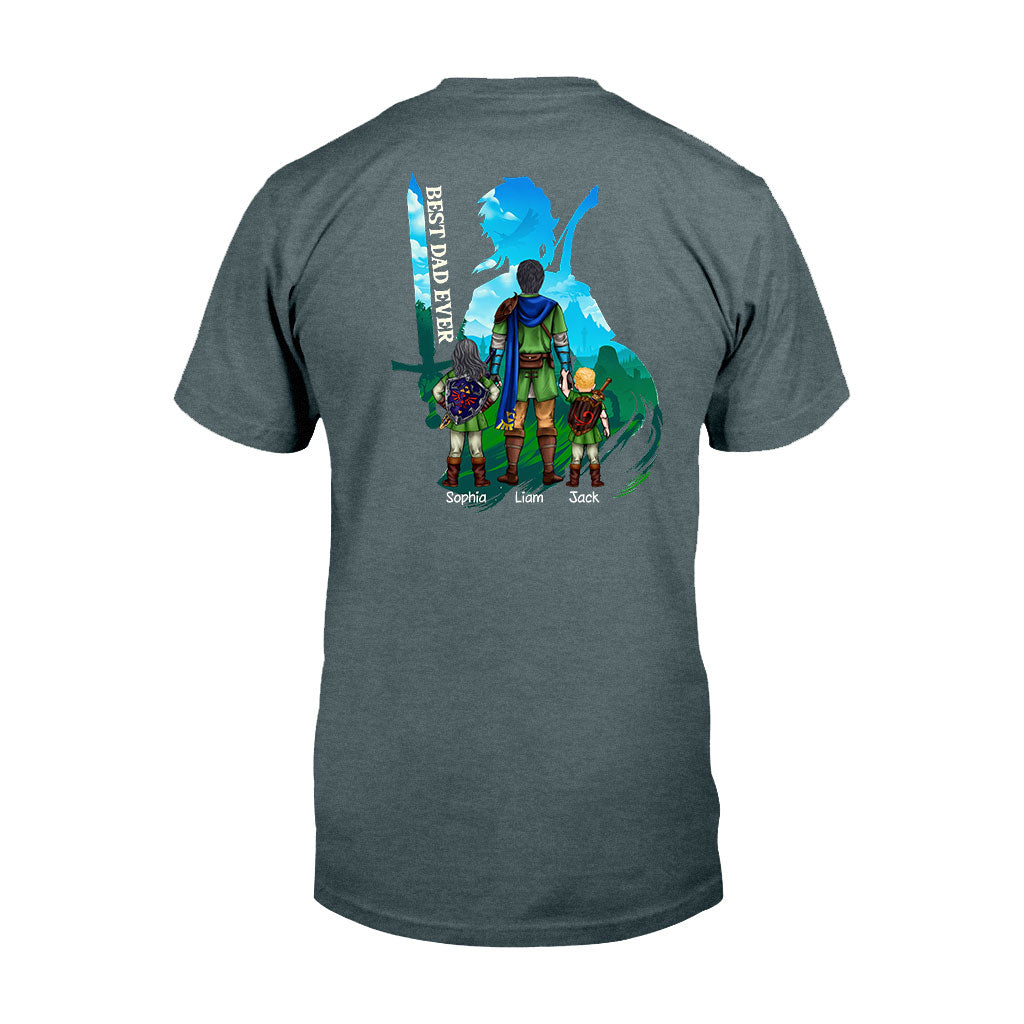 The Legend Of Dad The Hero's Legend T-shirt And Hoodie