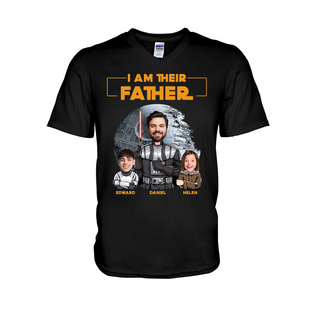 I Am Their Father - Personalized The Force T-shirt And Hoodie