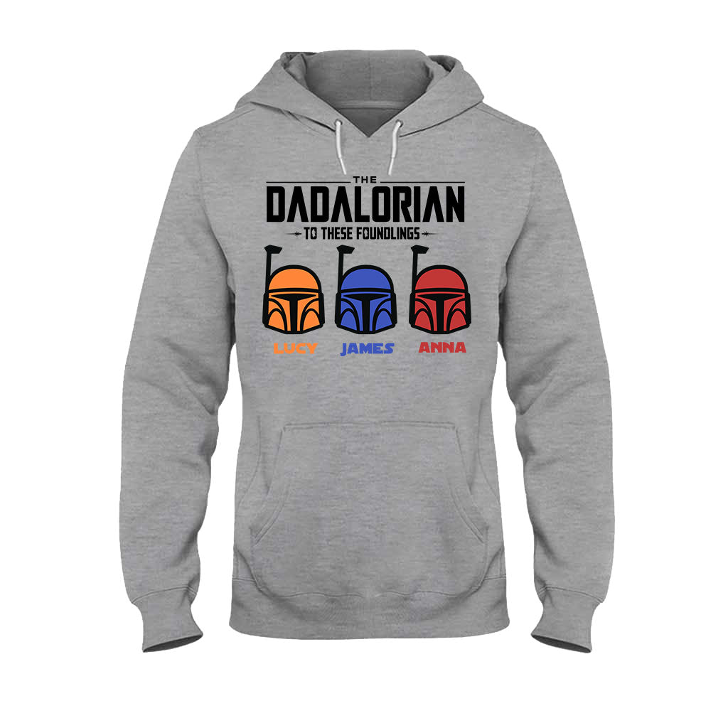 The Dadalorian Mamalorian To These Foundlings - Personalized The Force T-shirt And Hoodie