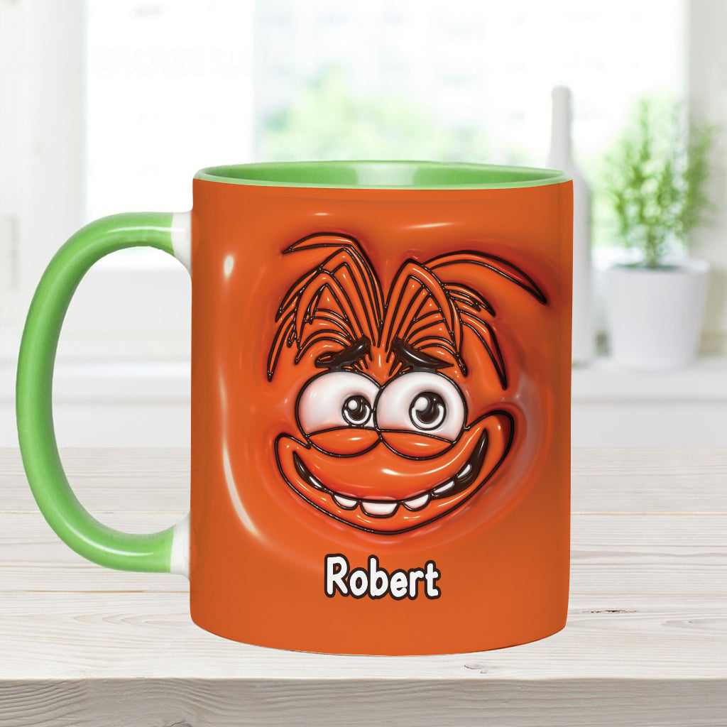 It's Okay To Feel All The Feels - Personalized Accent Mug