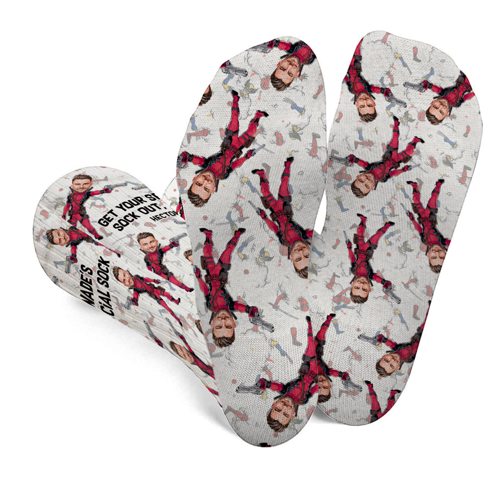 Get Your Special Sock Out, Nerds - Personalized The Psychopath Socks
