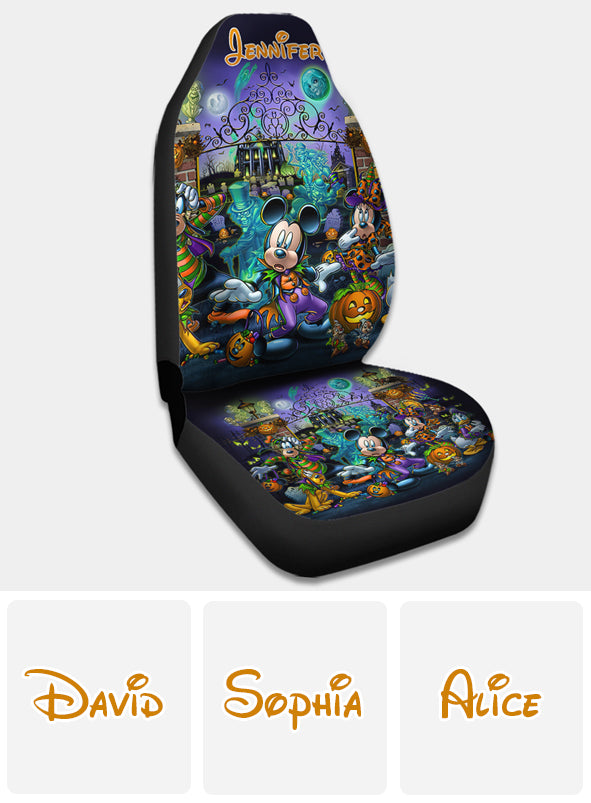 Welcome Foolish Mortals - Personalized Mouse Seat Covers