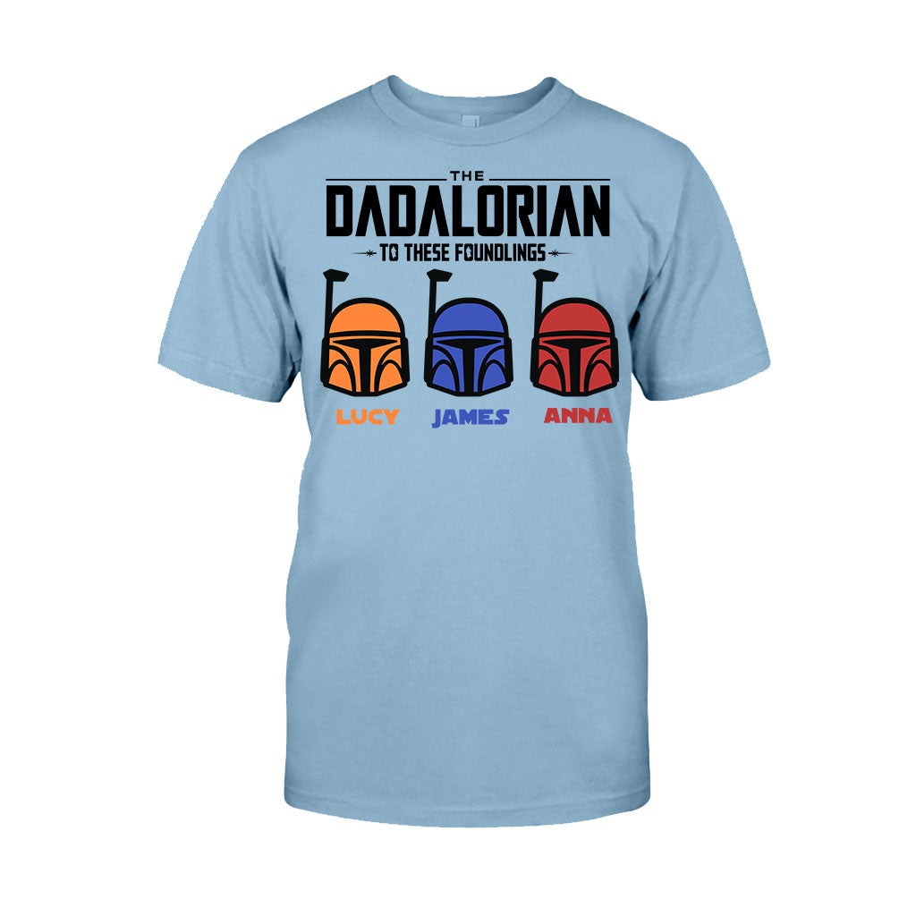 The Dadalorian Mamalorian To These Foundlings - Personalized The Force T-shirt And Hoodie