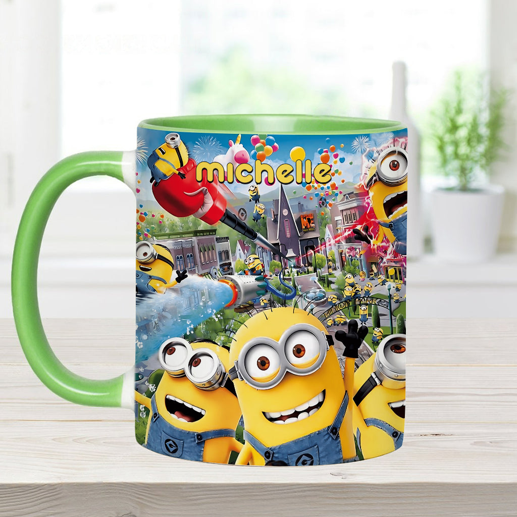 Having Fun - Personalized Accent Mug