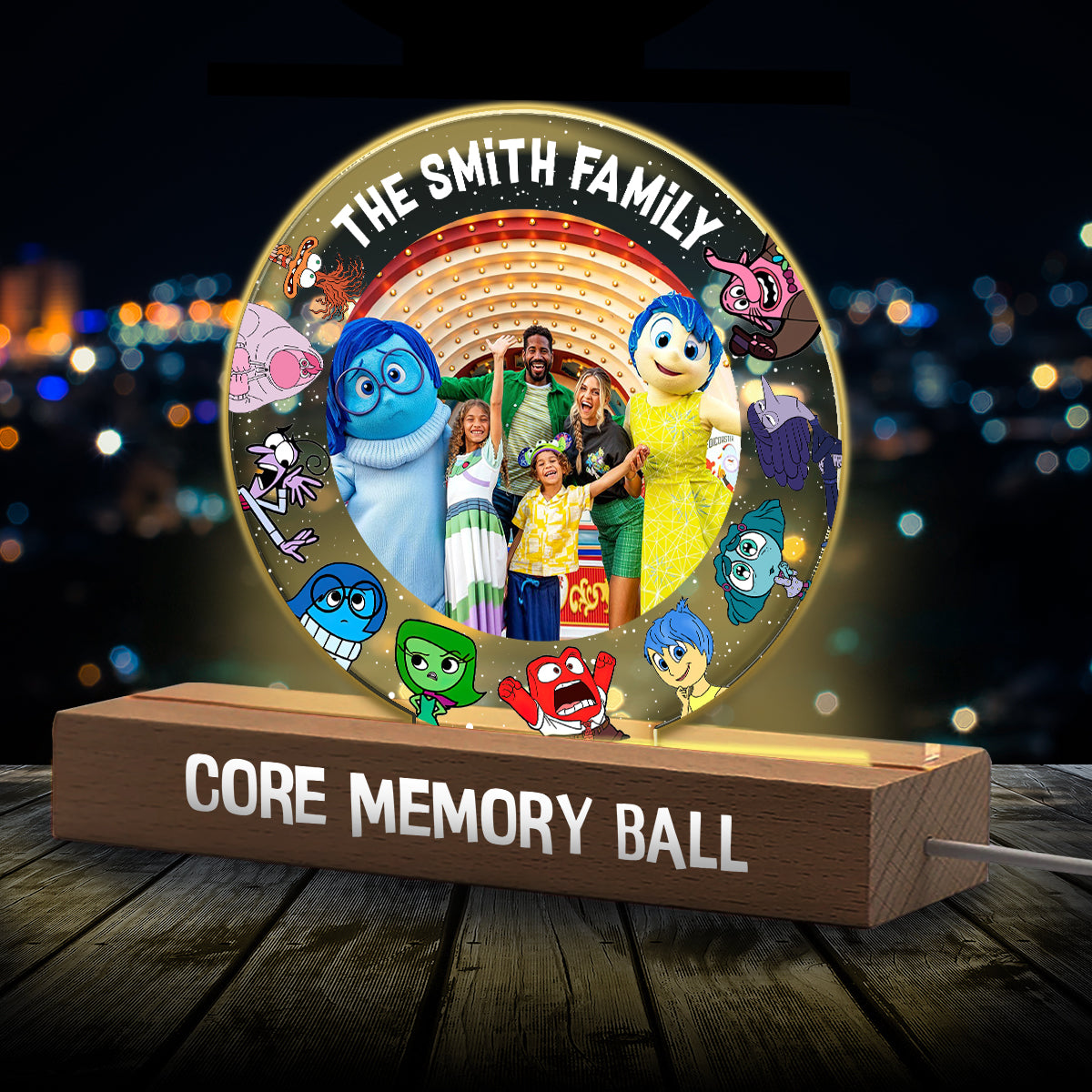 Core Memory Ball - Personalized Shaped Led Night Light
