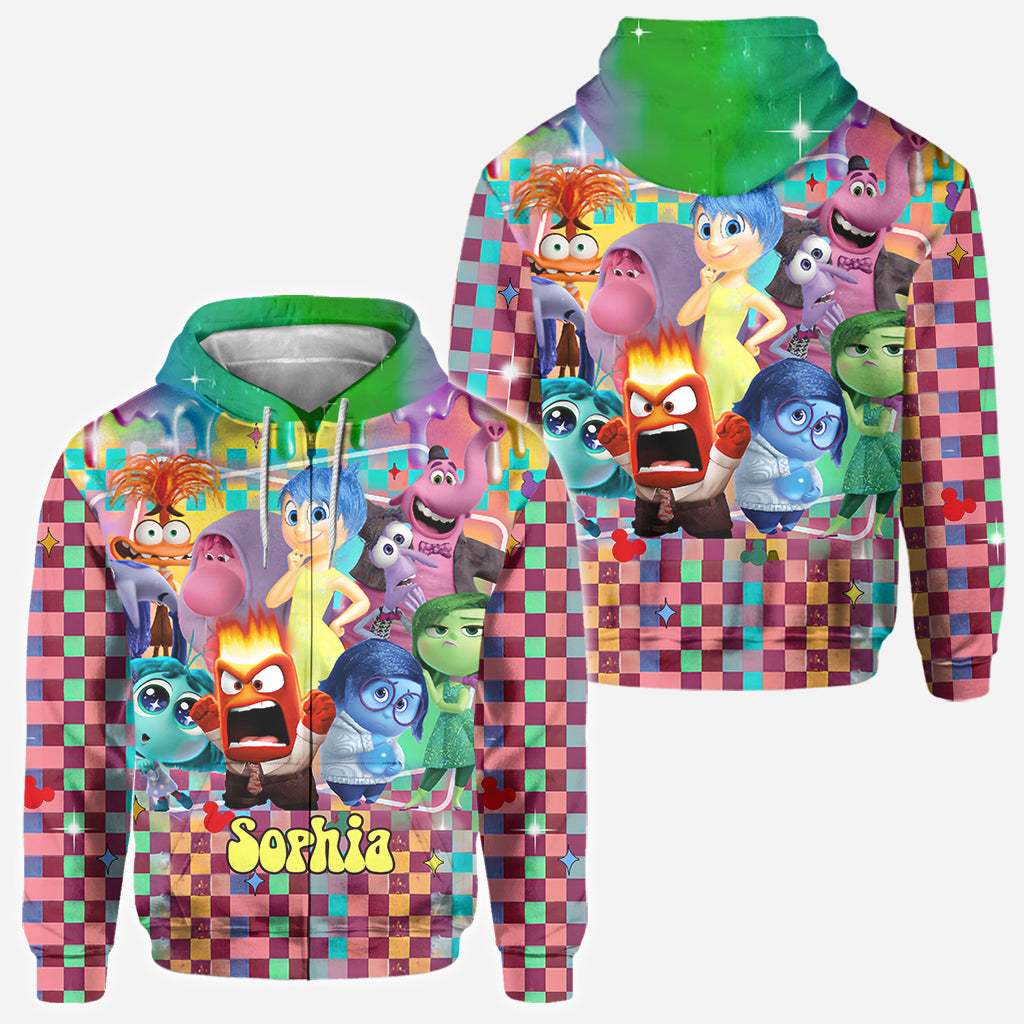 Today I Feel - Personalized Mouse All Over Shirt