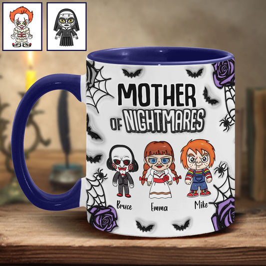 Mother Of Nightmares - Personalized Mother Accent Mug