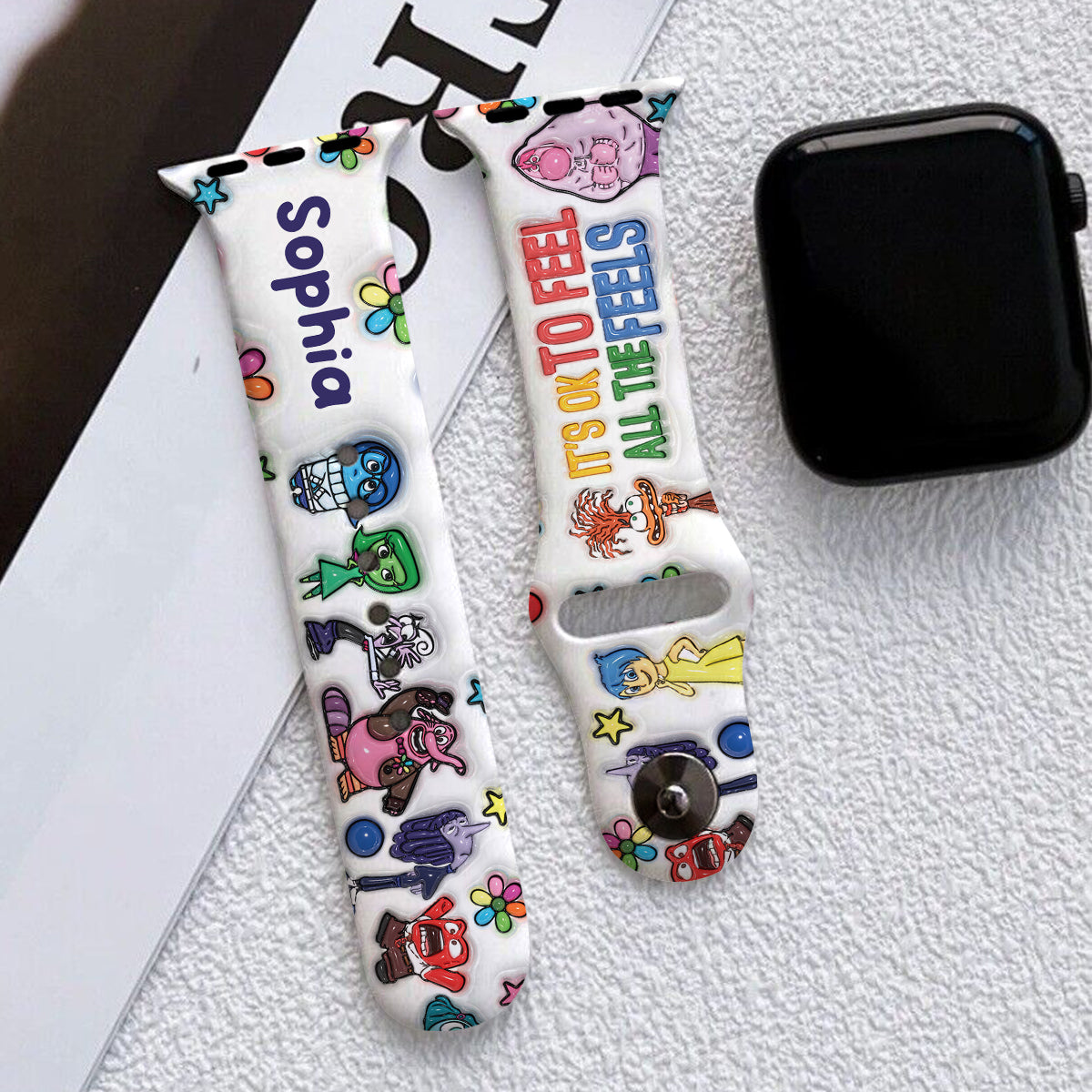 Whatever You Feel Is Valid - Personalized Apple Watch Band