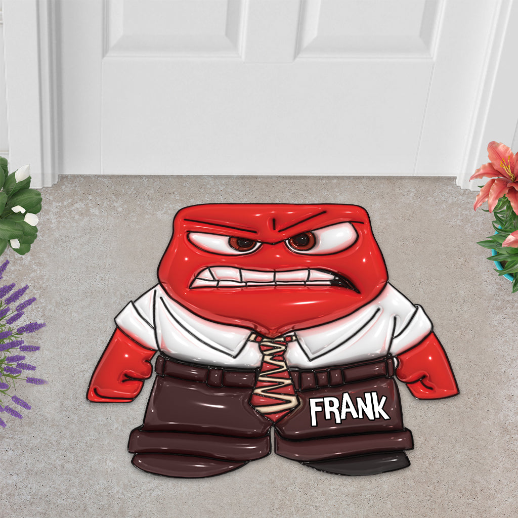 Every Emotion Is Valid - Personalized Shaped Doormat