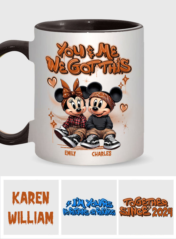 We Got This - Personalized Mouse Accent Mug