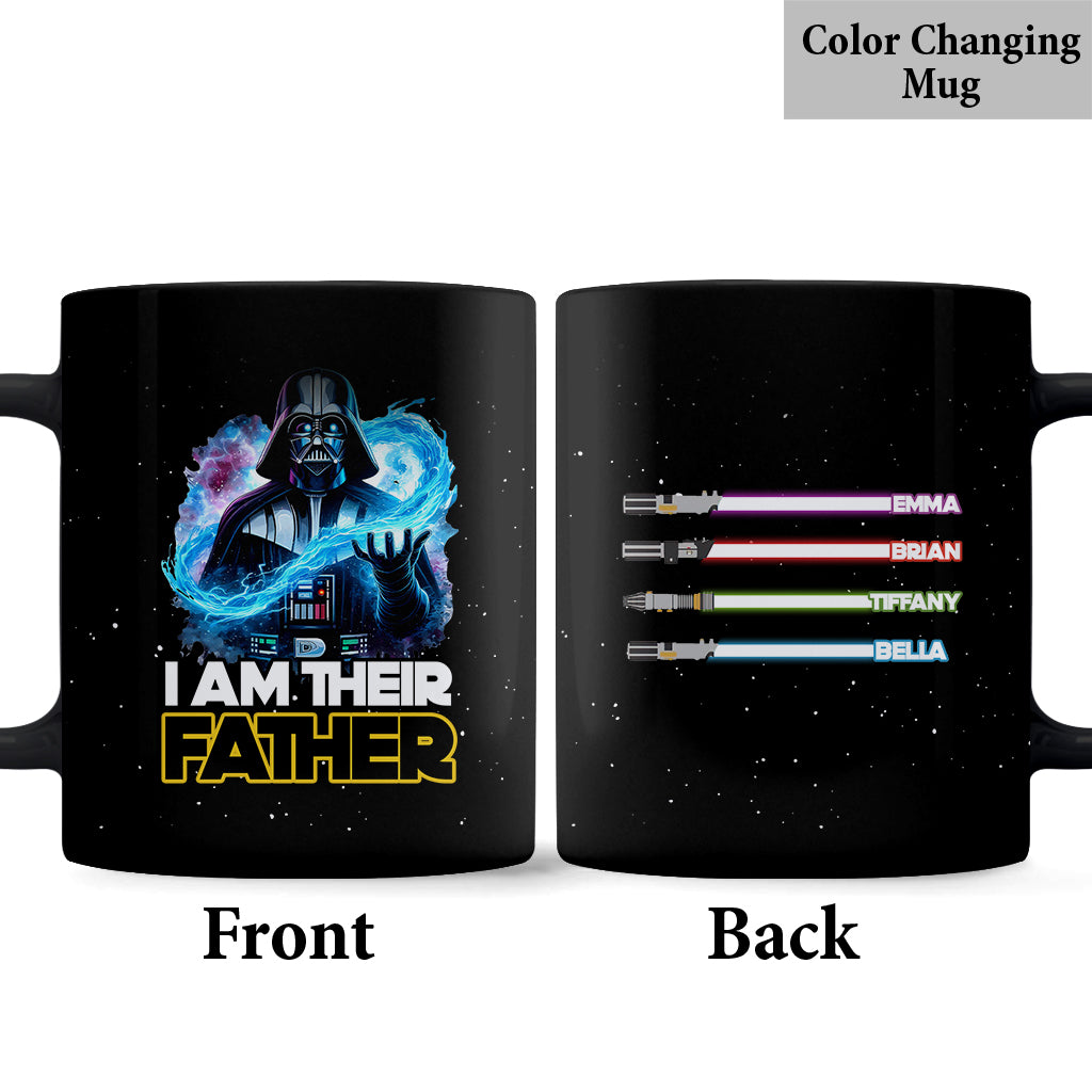 I Am Their Father - Personalized The Force Mug