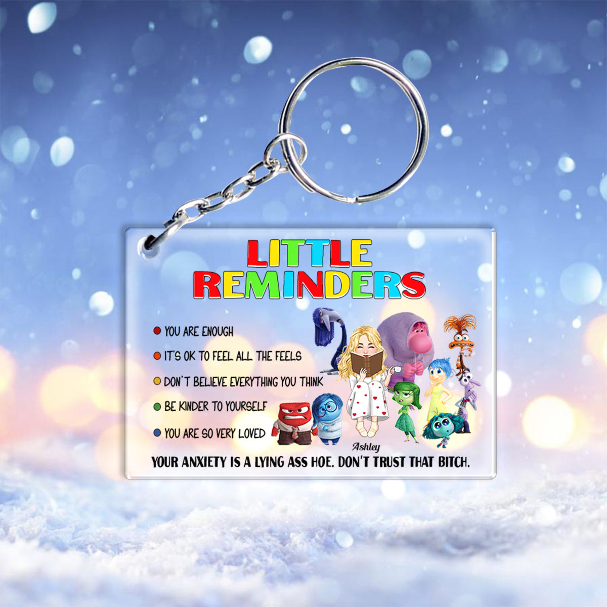Little Reminders - Personalized Keychain
