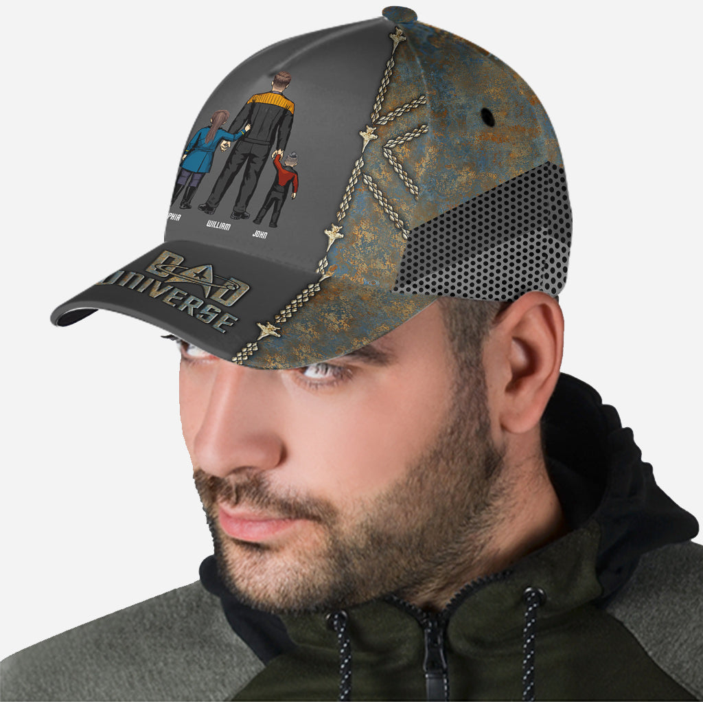 Best Dad In The Universe - Personalized Top Gun Classic Cap