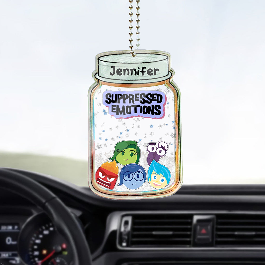Suppressed Emotions - Personalized 3 Layered Shaker Ornament