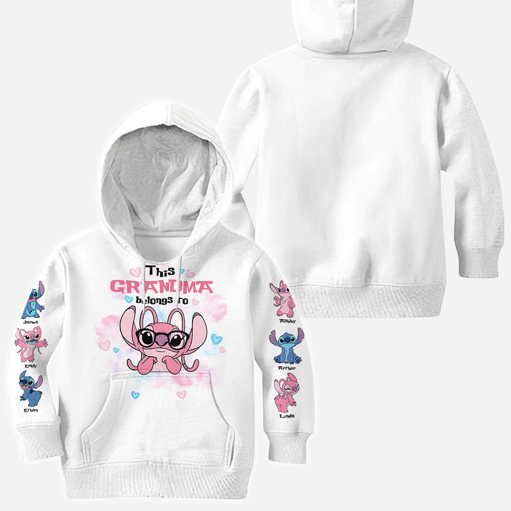 This Grandma Belongs To Custom Any Title - Personalized Ohana All Over Shirt