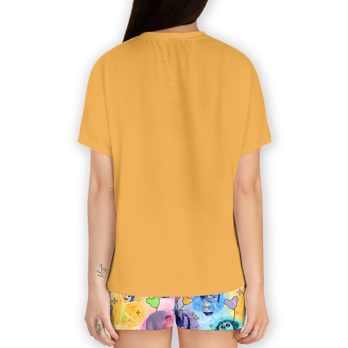 Today I Feel - Personalized Inside Out All Over Shirt & Women Shorts