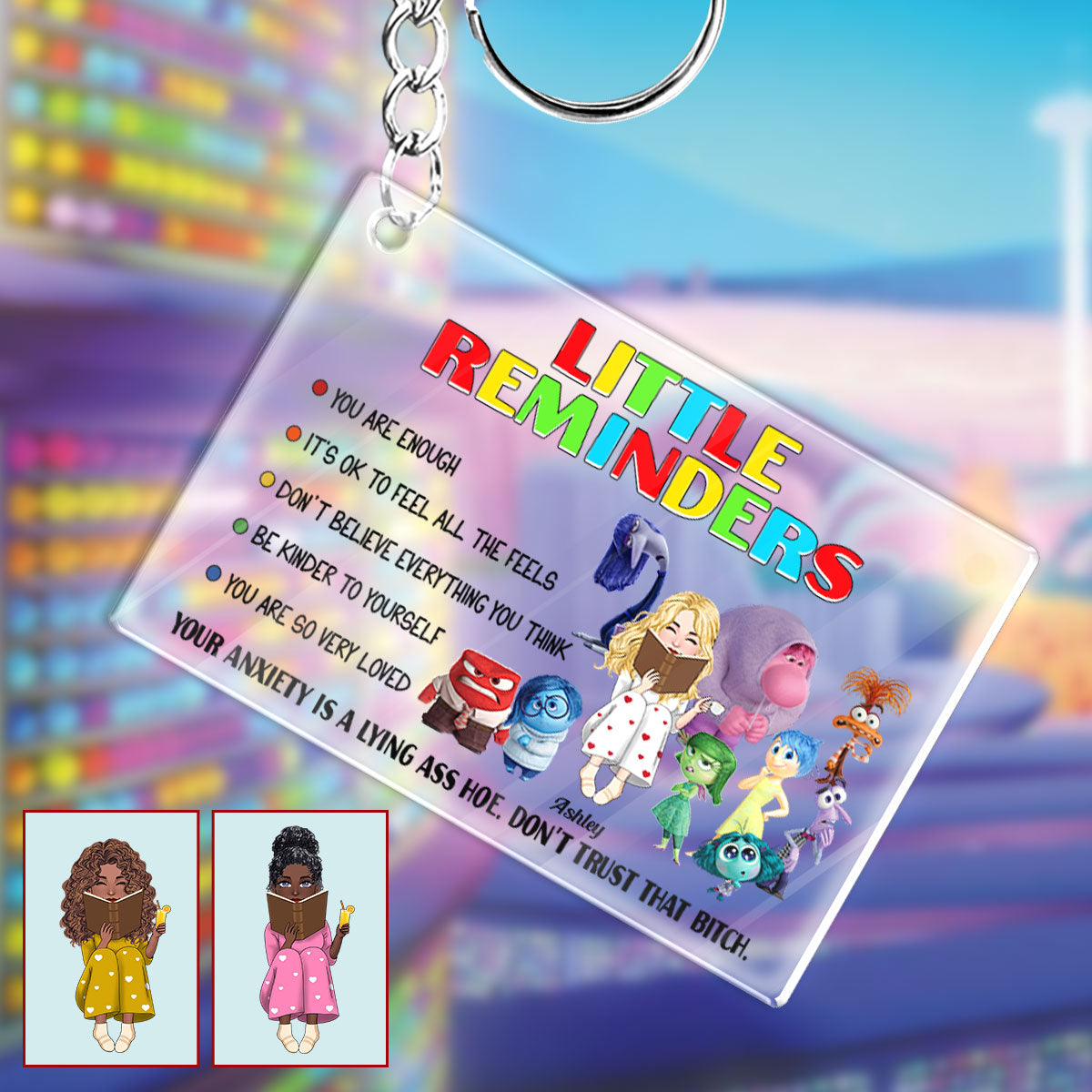 Little Reminders - Personalized Keychain