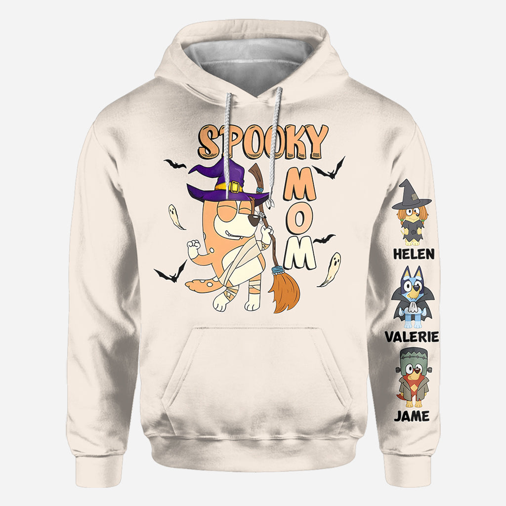 Spooky Mom - Personalized Mother All Over Shirt