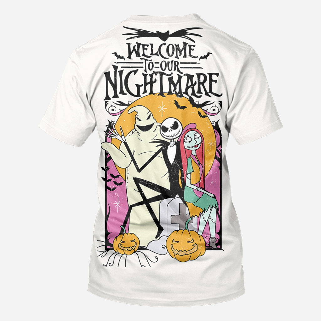 Welcome To Our NightMare - Personalized Nightmare All Over Shirt