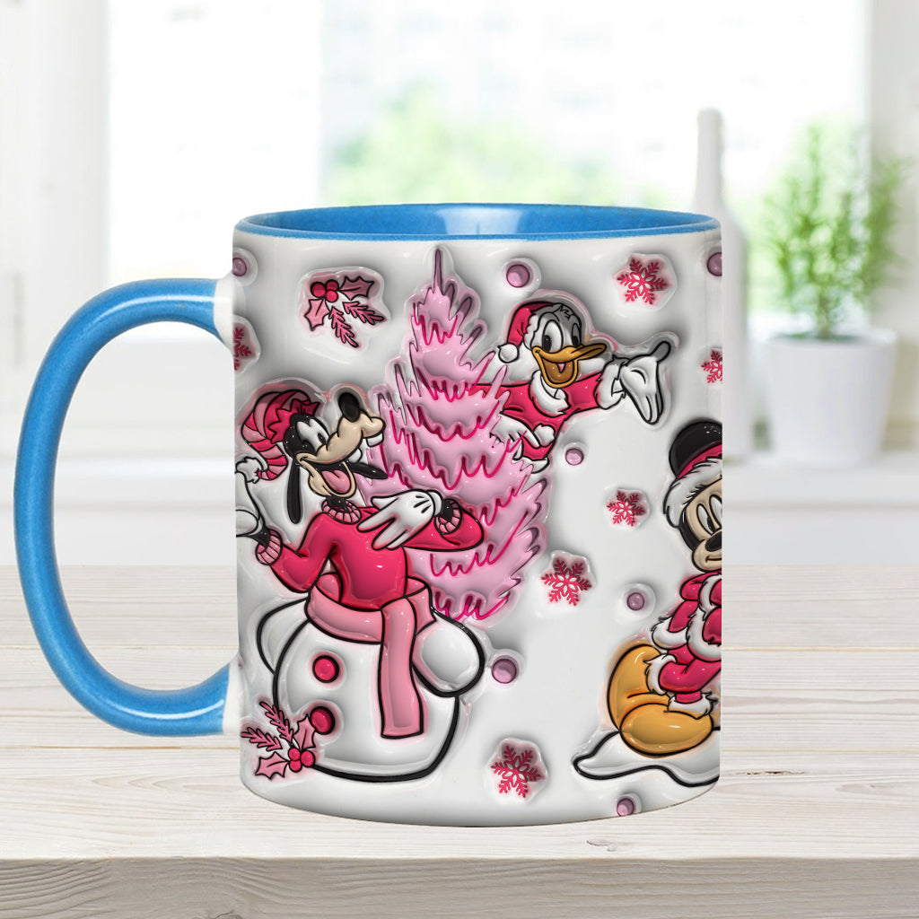 Let It Snow - Personalized Mouse Accent Mug