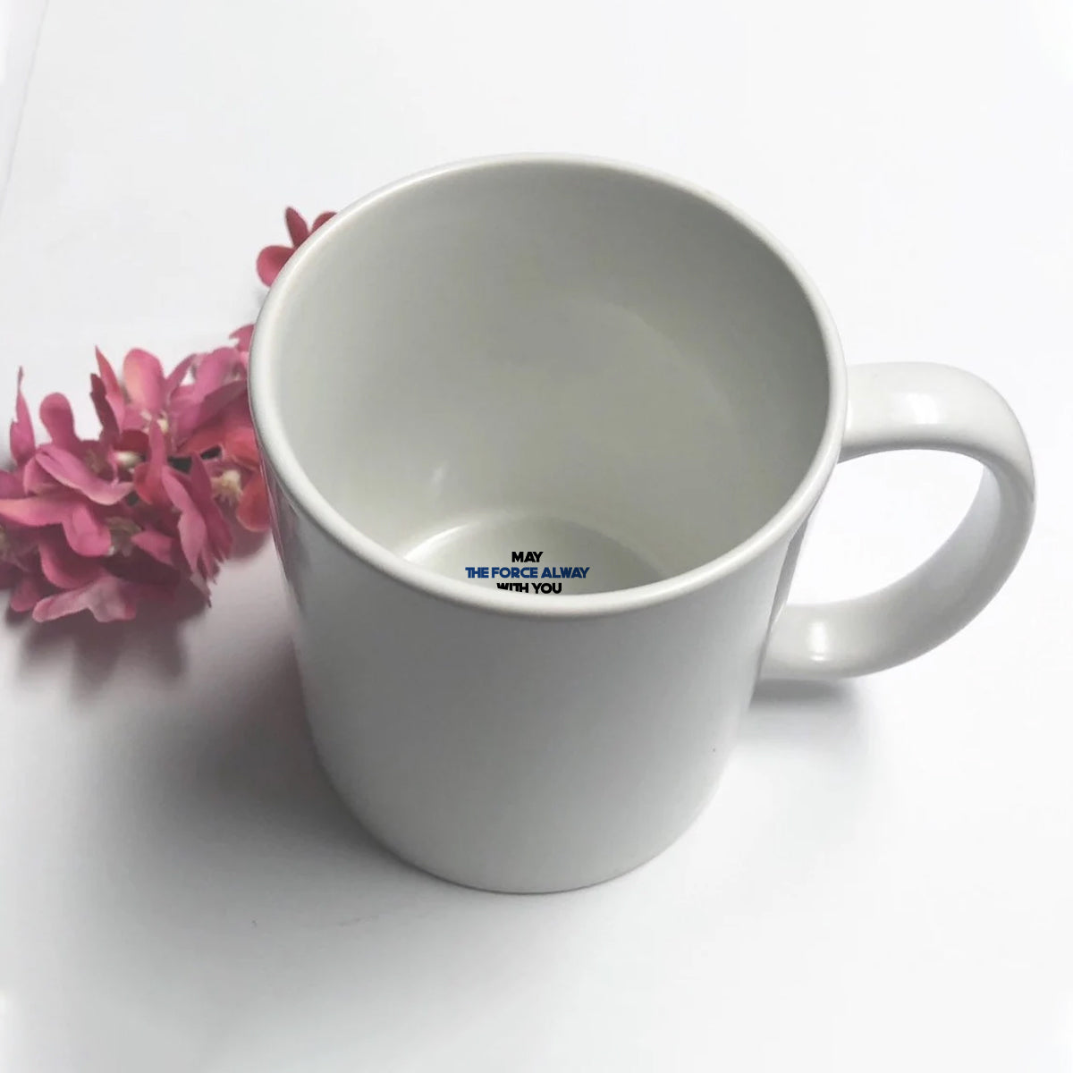 May The Force Be With You - Personalized The Force Hidden Message Mug