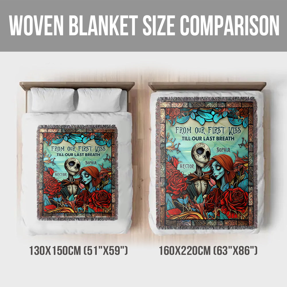 I See Your Scars - Personalized Nightmare Woven Blanket