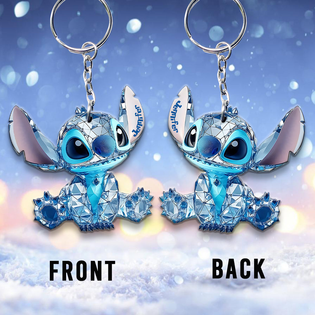 Ohana Means Family - Personalized Ohana Keychain