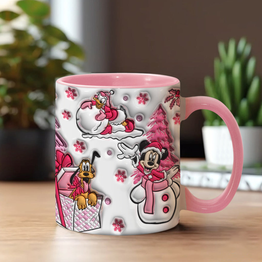 Let It Snow - Personalized Mouse Accent Mug