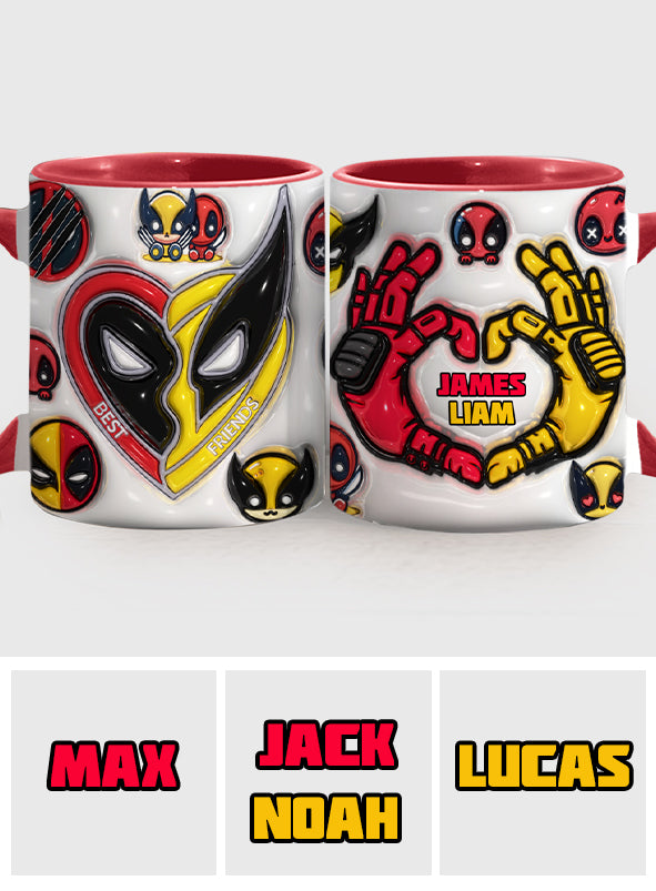 Best Friend - Personalized The Psychopath Accent Mug