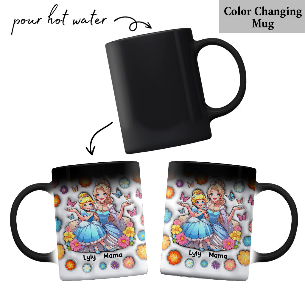 Chicano Royal Mother & Daughter - Personalized Mouse Mug