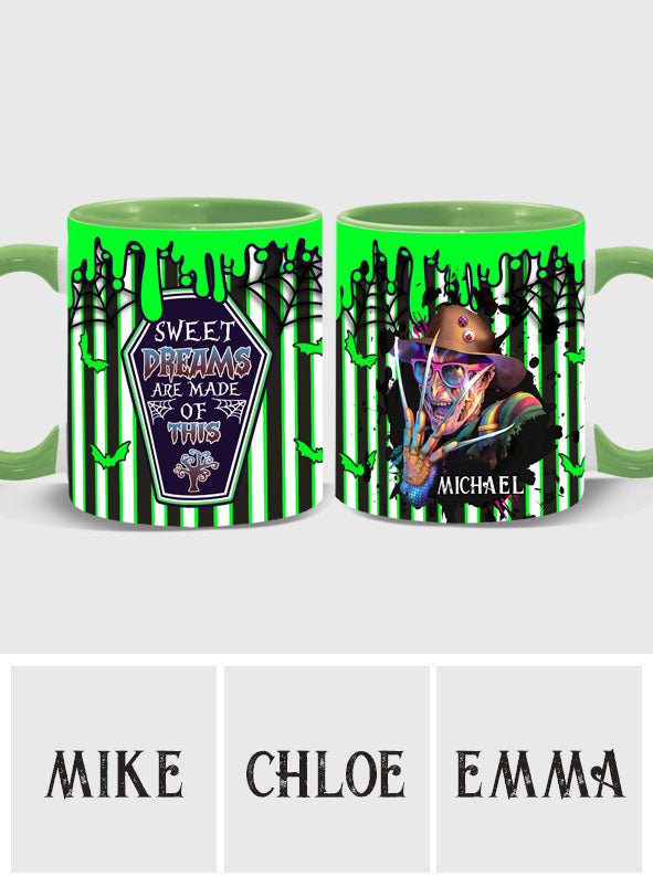 Sweet Dreams Are Made Of This - Personalized Sweet Dreams Accent Mug
