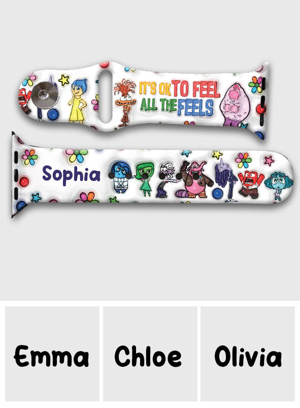 Whatever You Feel Is Valid - Personalized Apple Watch Band